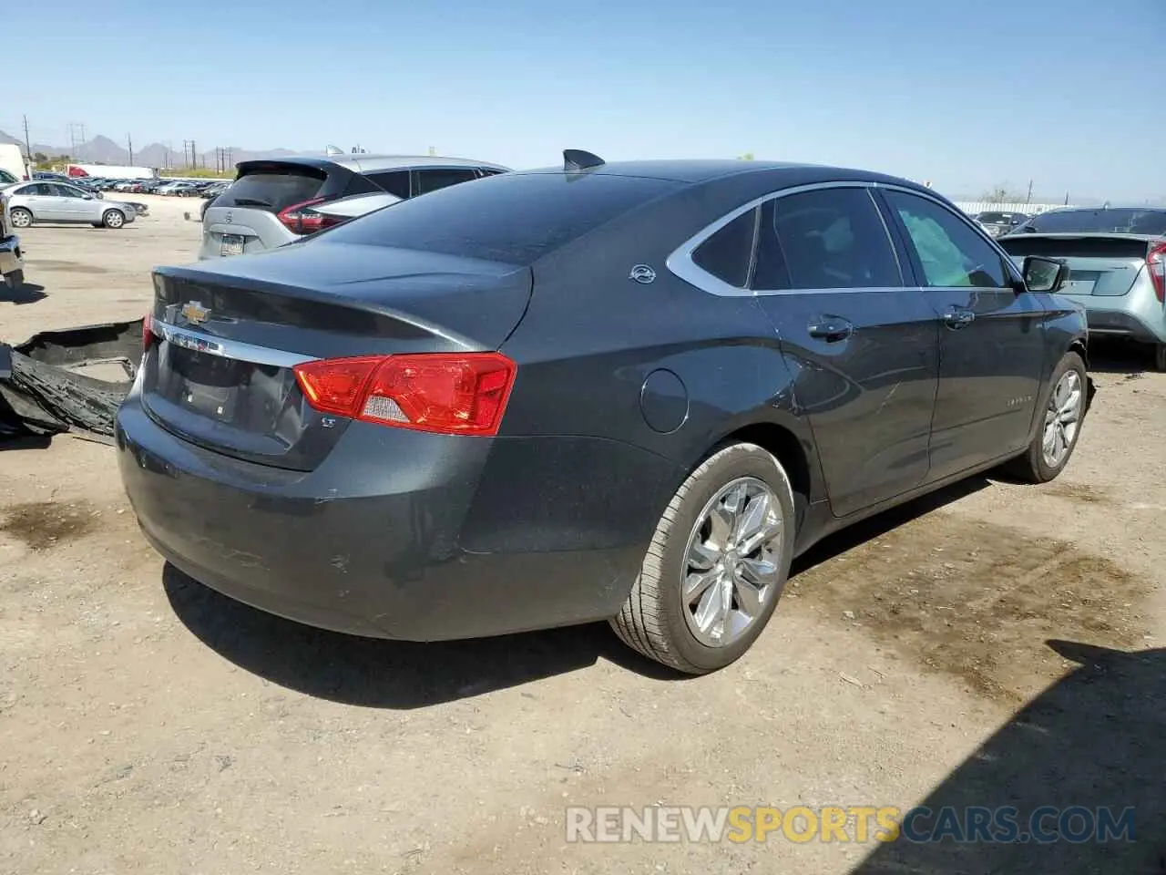 3 fotografías del automóvil dañado 2G11Z5S36K9110731 CHEVROLET IMPALA 2019