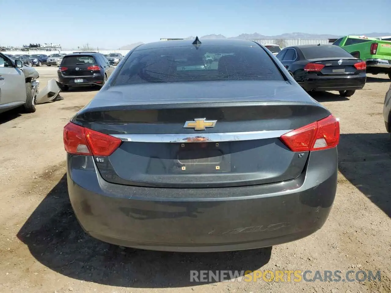 6 fotografías del automóvil dañado 2G11Z5S36K9110731 CHEVROLET IMPALA 2019