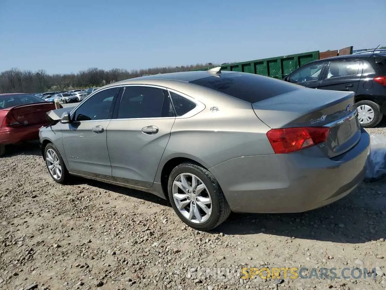 2 fotografías del automóvil dañado 2G11Z5S36K9113693 CHEVROLET IMPALA 2019