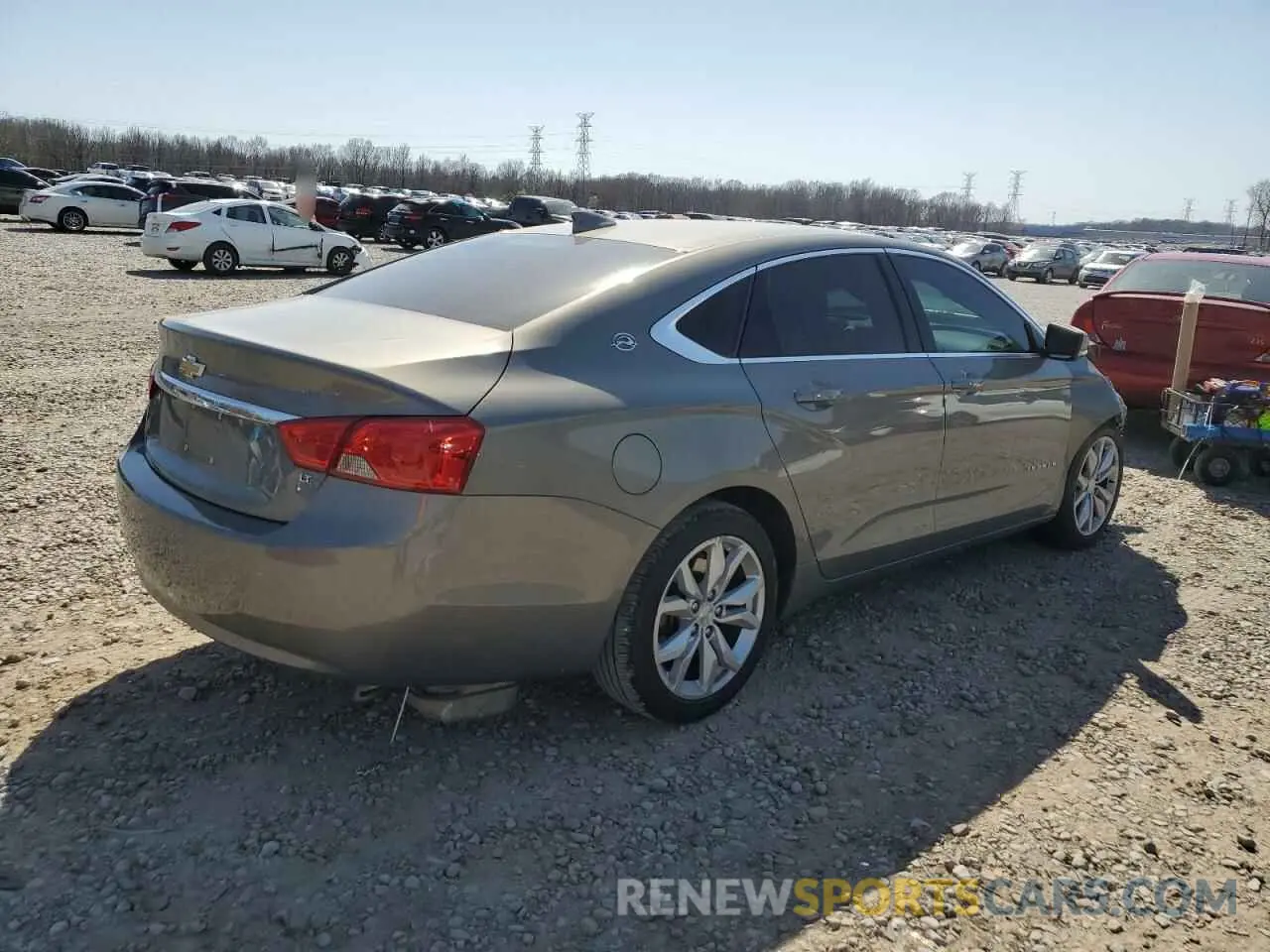 3 fotografías del automóvil dañado 2G11Z5S36K9113693 CHEVROLET IMPALA 2019