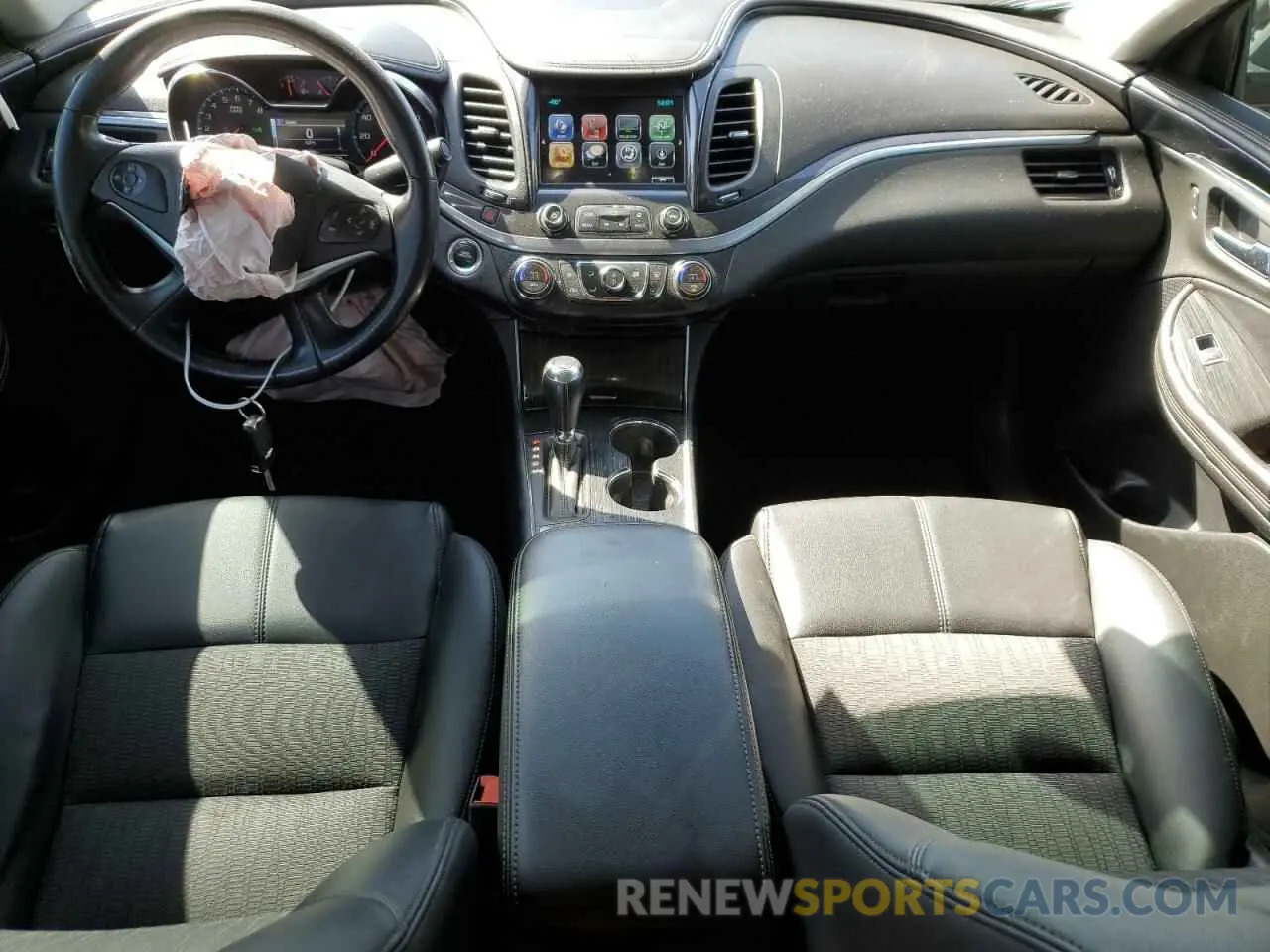 8 fotografías del automóvil dañado 2G11Z5S36K9113693 CHEVROLET IMPALA 2019