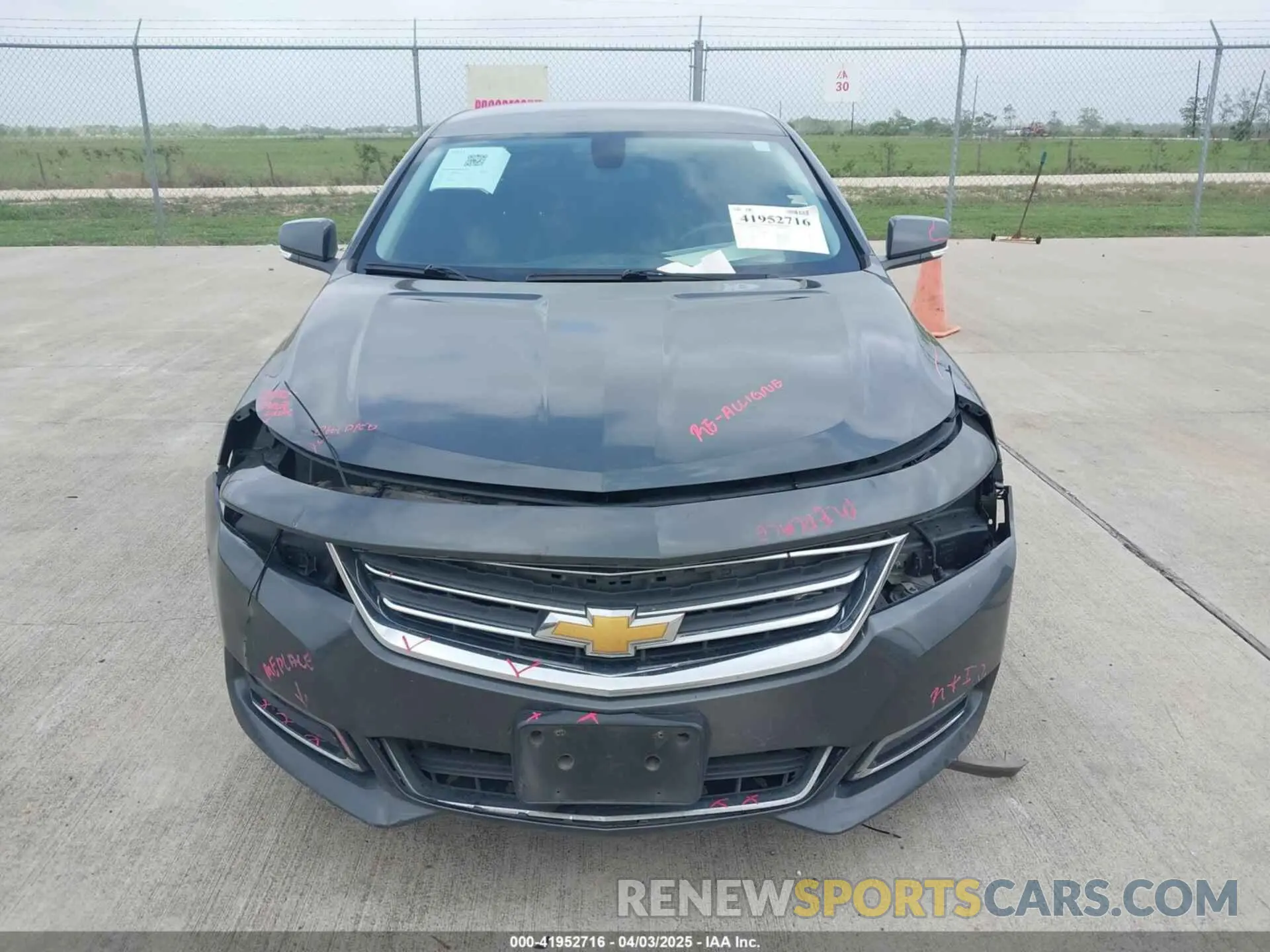 12 fotografías del automóvil dañado 2G11Z5S36K9116402 CHEVROLET IMPALA 2019