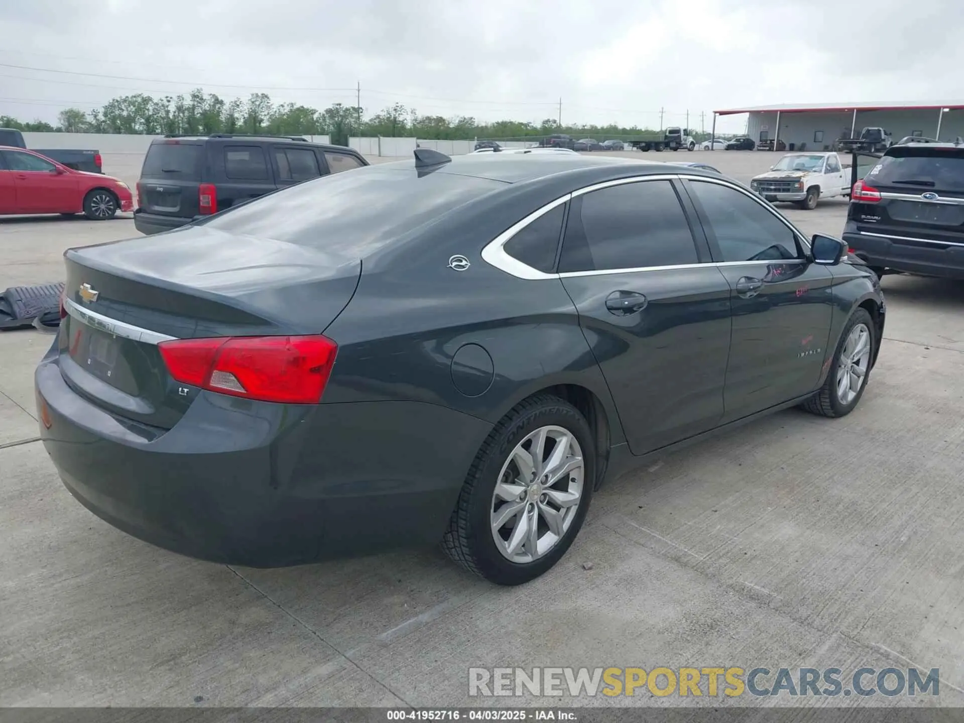 4 fotografías del automóvil dañado 2G11Z5S36K9116402 CHEVROLET IMPALA 2019