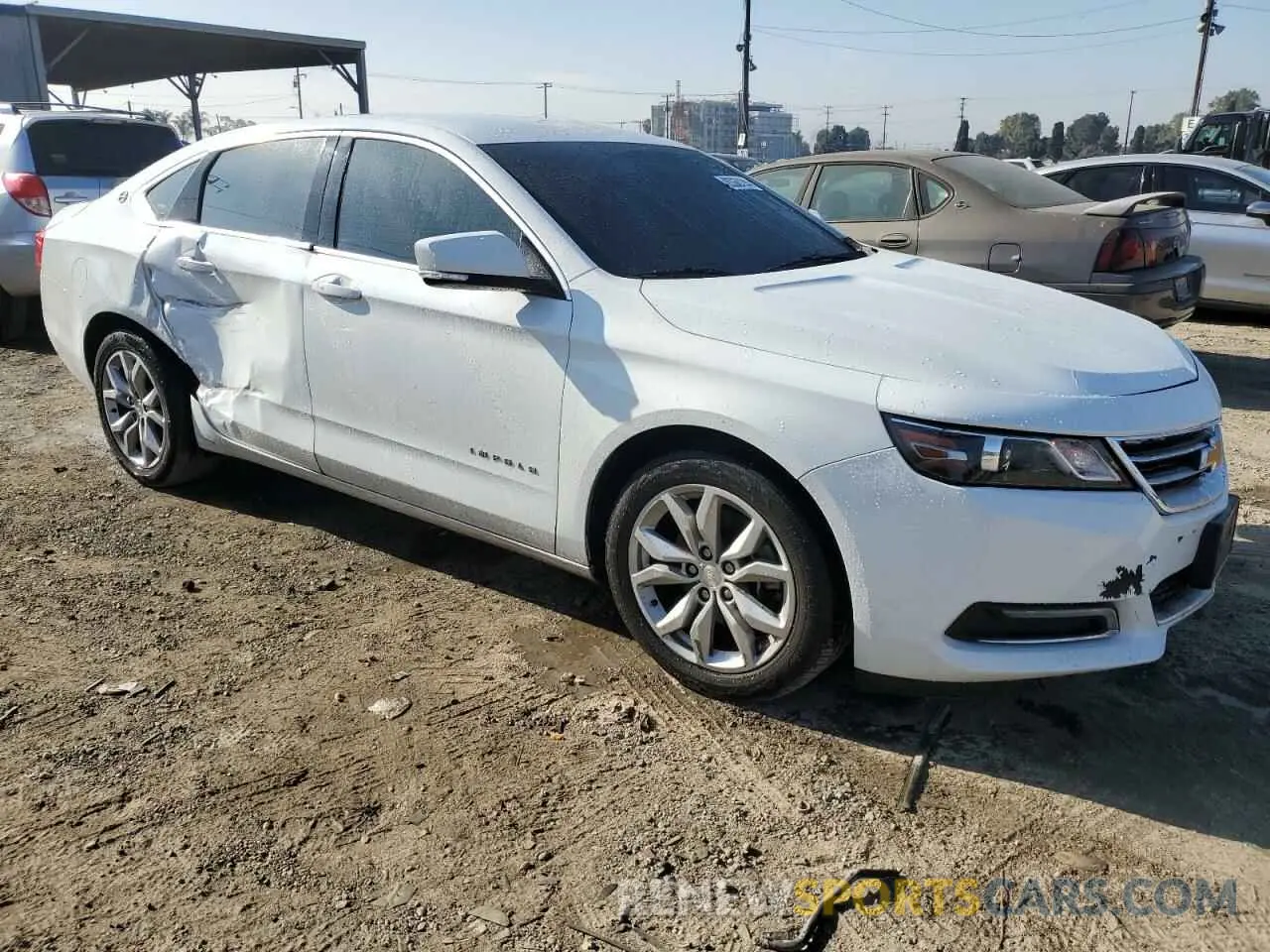4 fotografías del automóvil dañado 2G11Z5S38K9103859 CHEVROLET IMPALA 2019