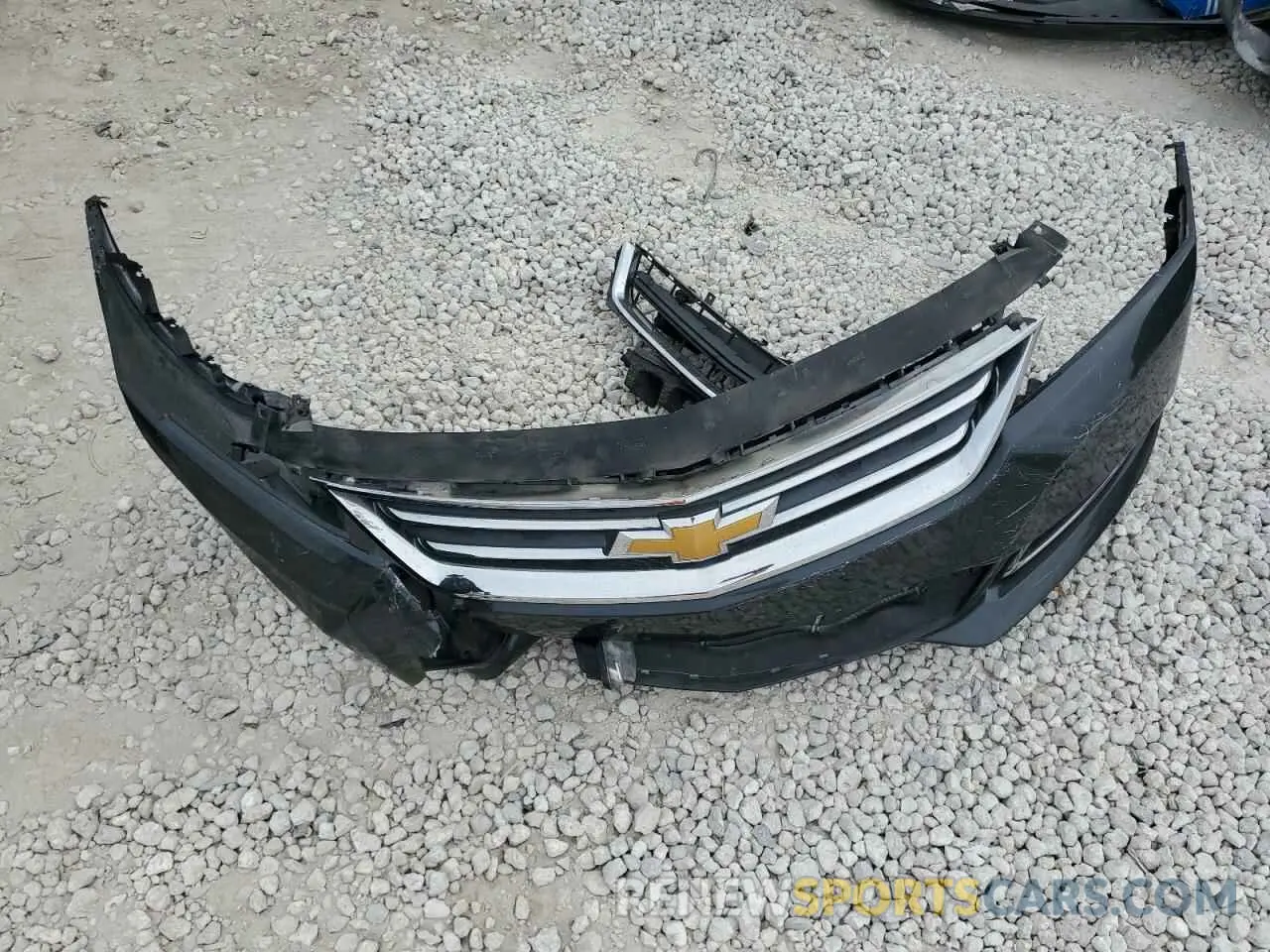 12 fotografías del automóvil dañado 2G11Z5S38K9122010 CHEVROLET IMPALA 2019