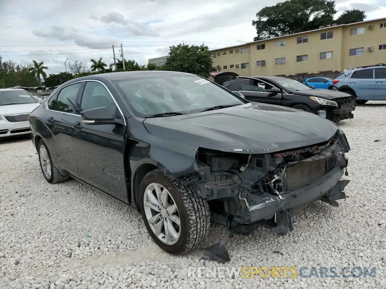 4 fotografías del automóvil dañado 2G11Z5S38K9122010 CHEVROLET IMPALA 2019