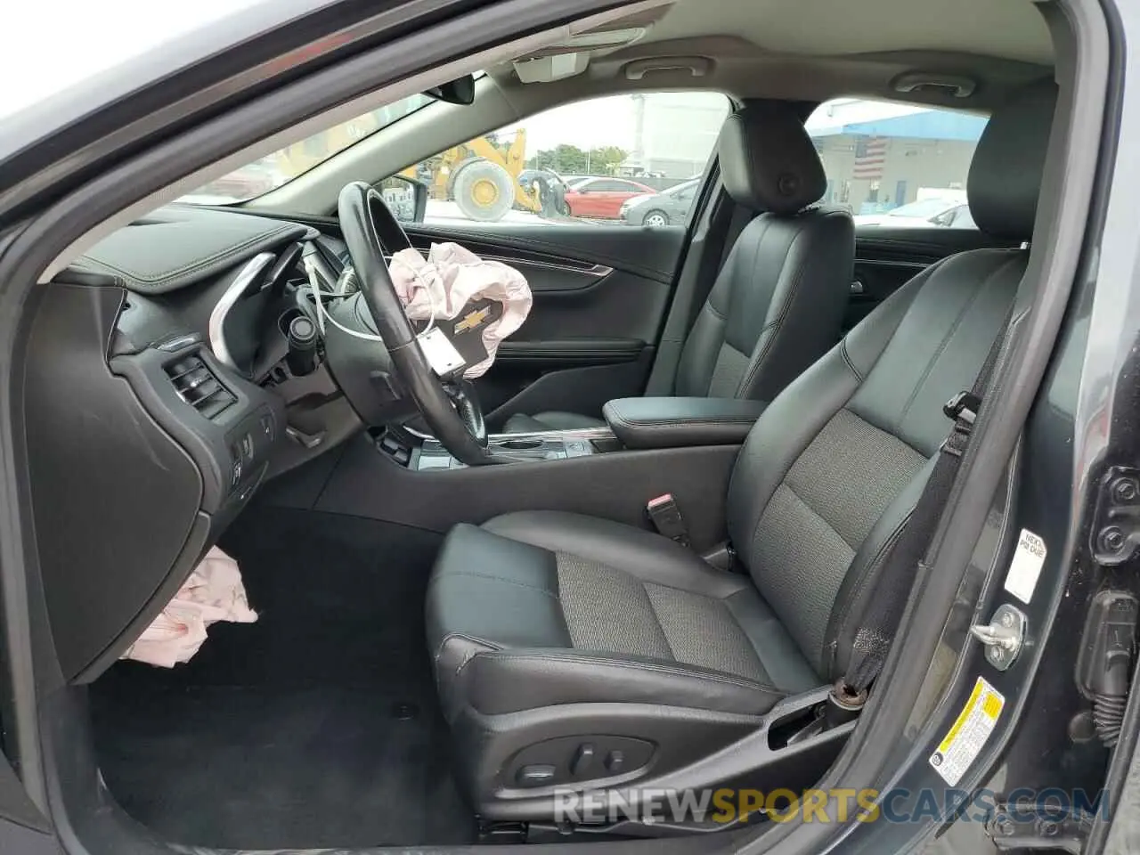 7 fotografías del automóvil dañado 2G11Z5S38K9122010 CHEVROLET IMPALA 2019