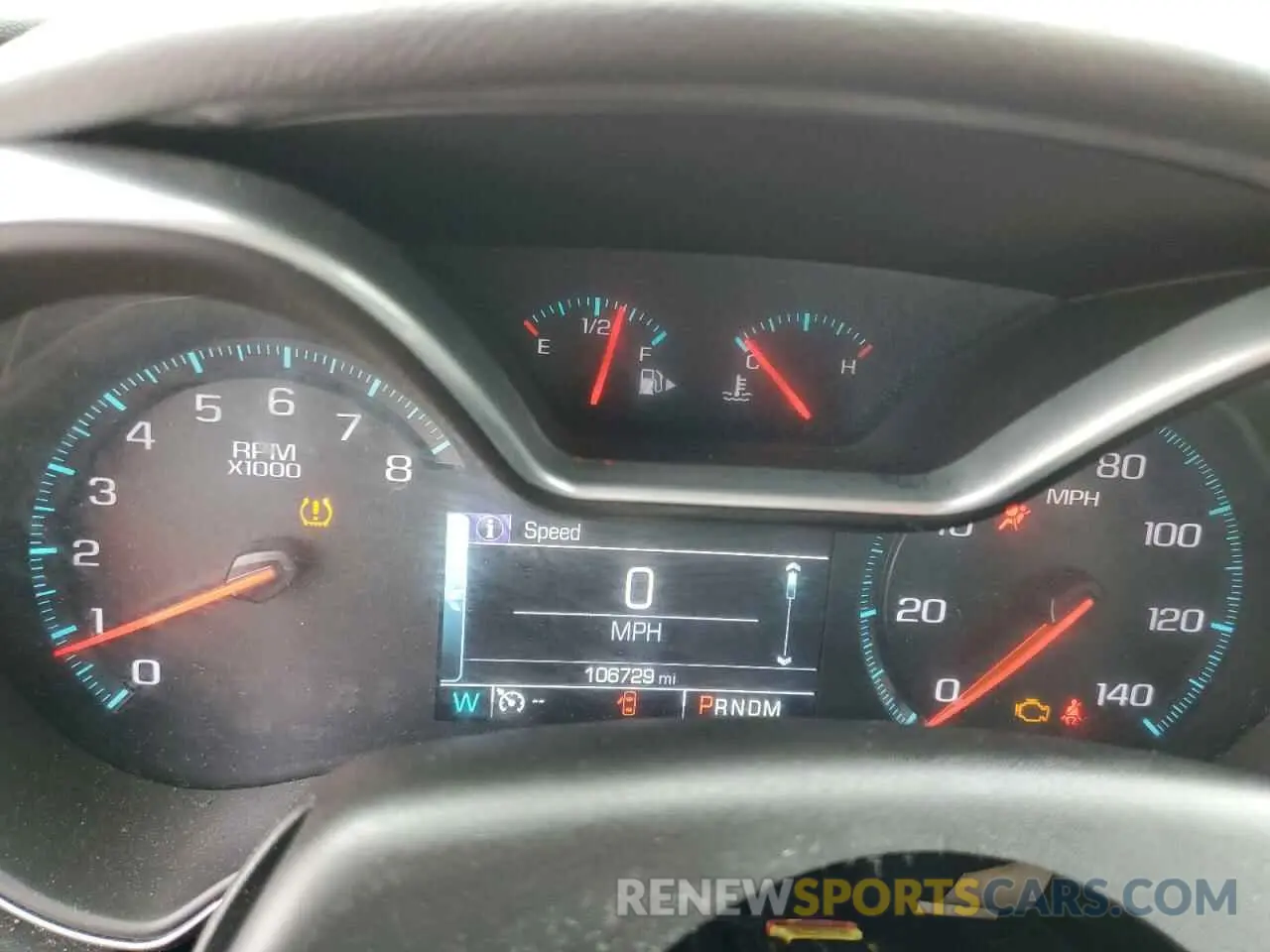 9 fotografías del automóvil dañado 2G11Z5S38K9122010 CHEVROLET IMPALA 2019
