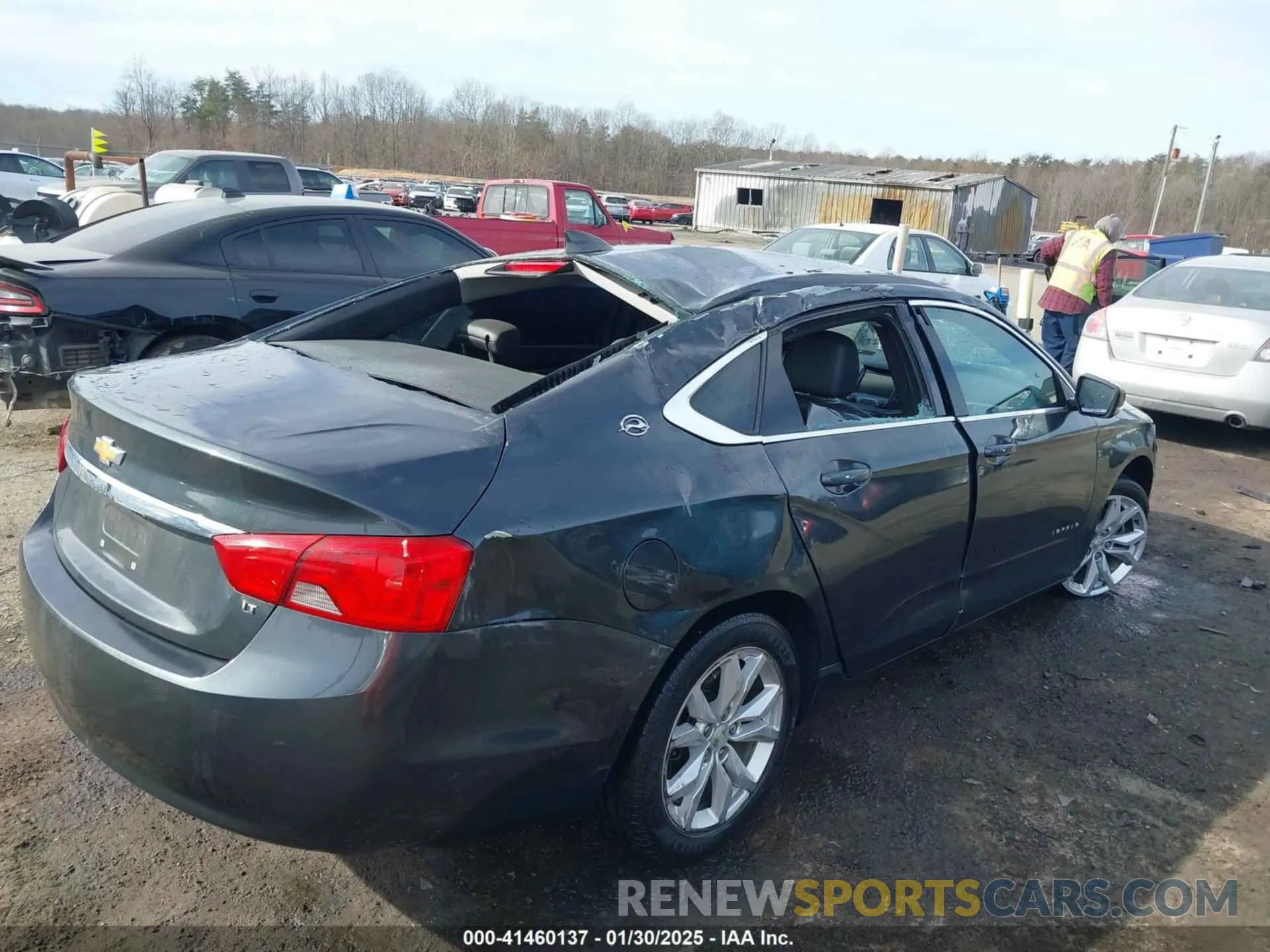 4 fotografías del automóvil dañado 2G11Z5S38K9126526 CHEVROLET IMPALA 2019