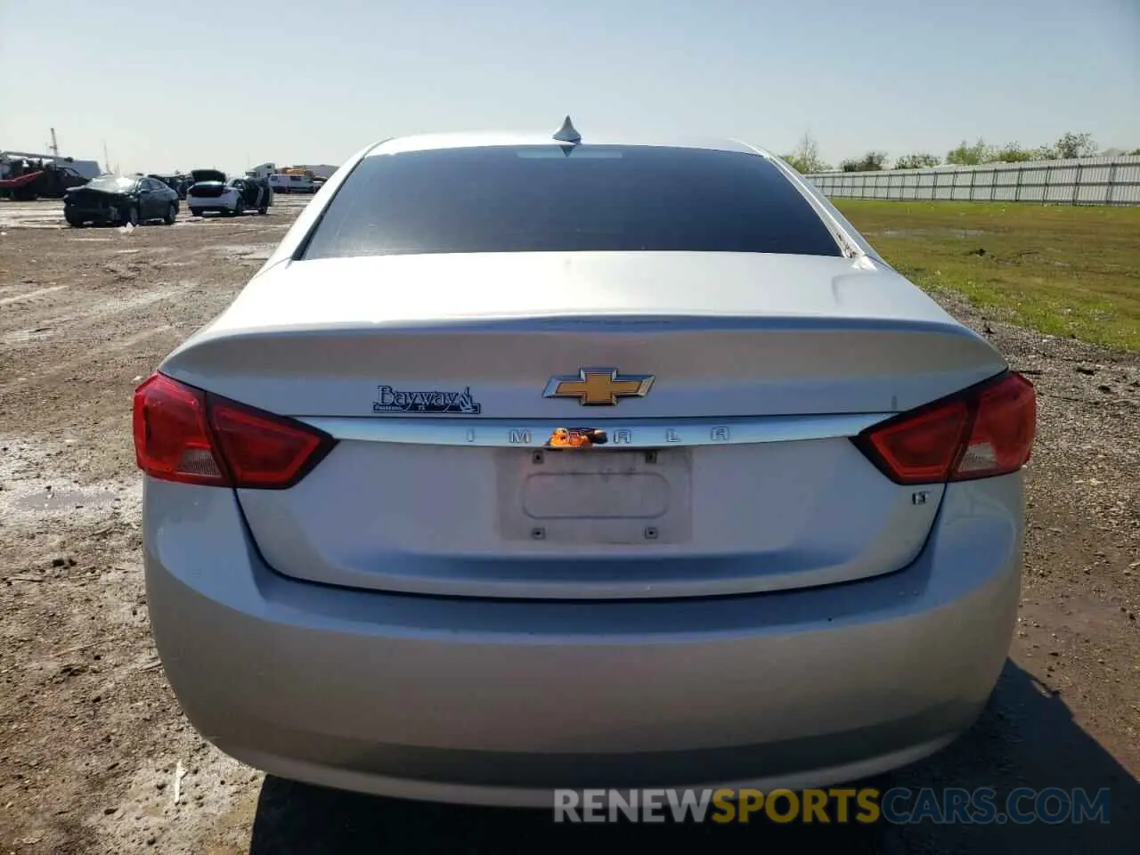 6 fotografías del automóvil dañado 2G11Z5SA1K9117679 CHEVROLET IMPALA 2019