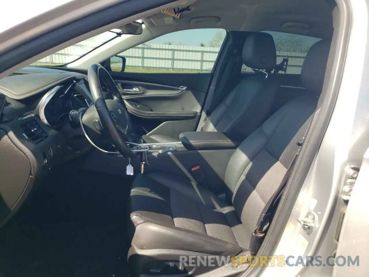 7 fotografías del automóvil dañado 2G11Z5SA1K9117679 CHEVROLET IMPALA 2019