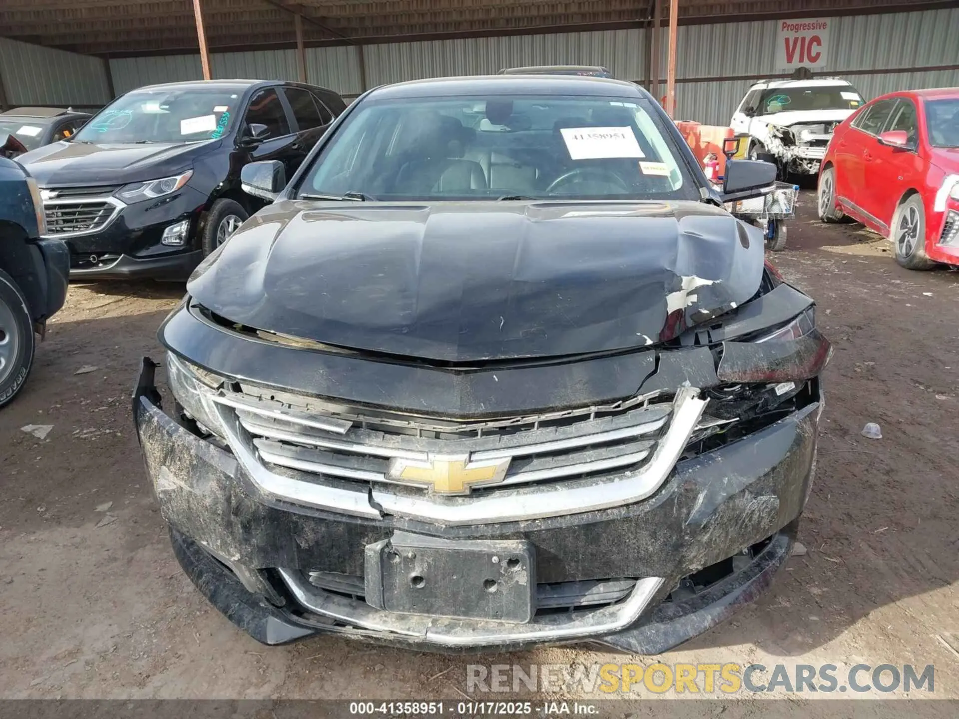 12 fotografías del automóvil dañado 2G11Z5SA1K9133722 CHEVROLET IMPALA 2019