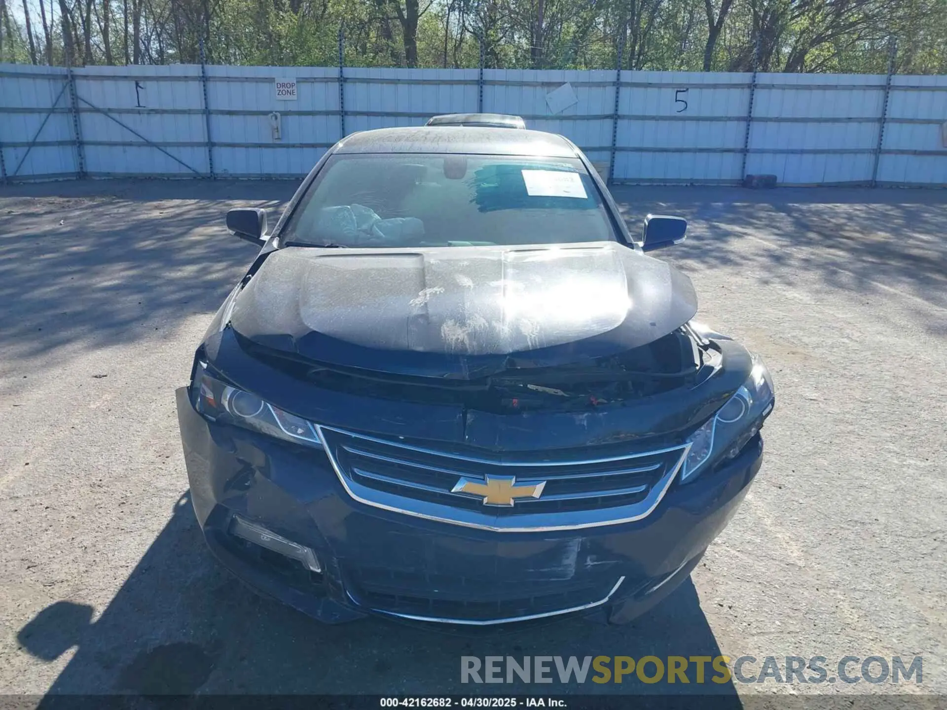 12 fotografías del automóvil dañado 2G11Z5SA1K9136782 CHEVROLET IMPALA 2019