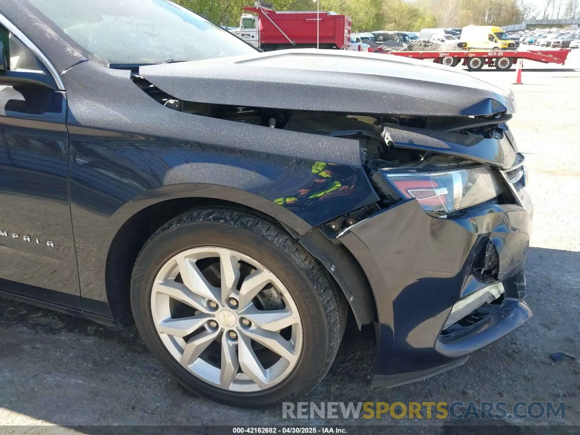 19 fotografías del automóvil dañado 2G11Z5SA1K9136782 CHEVROLET IMPALA 2019