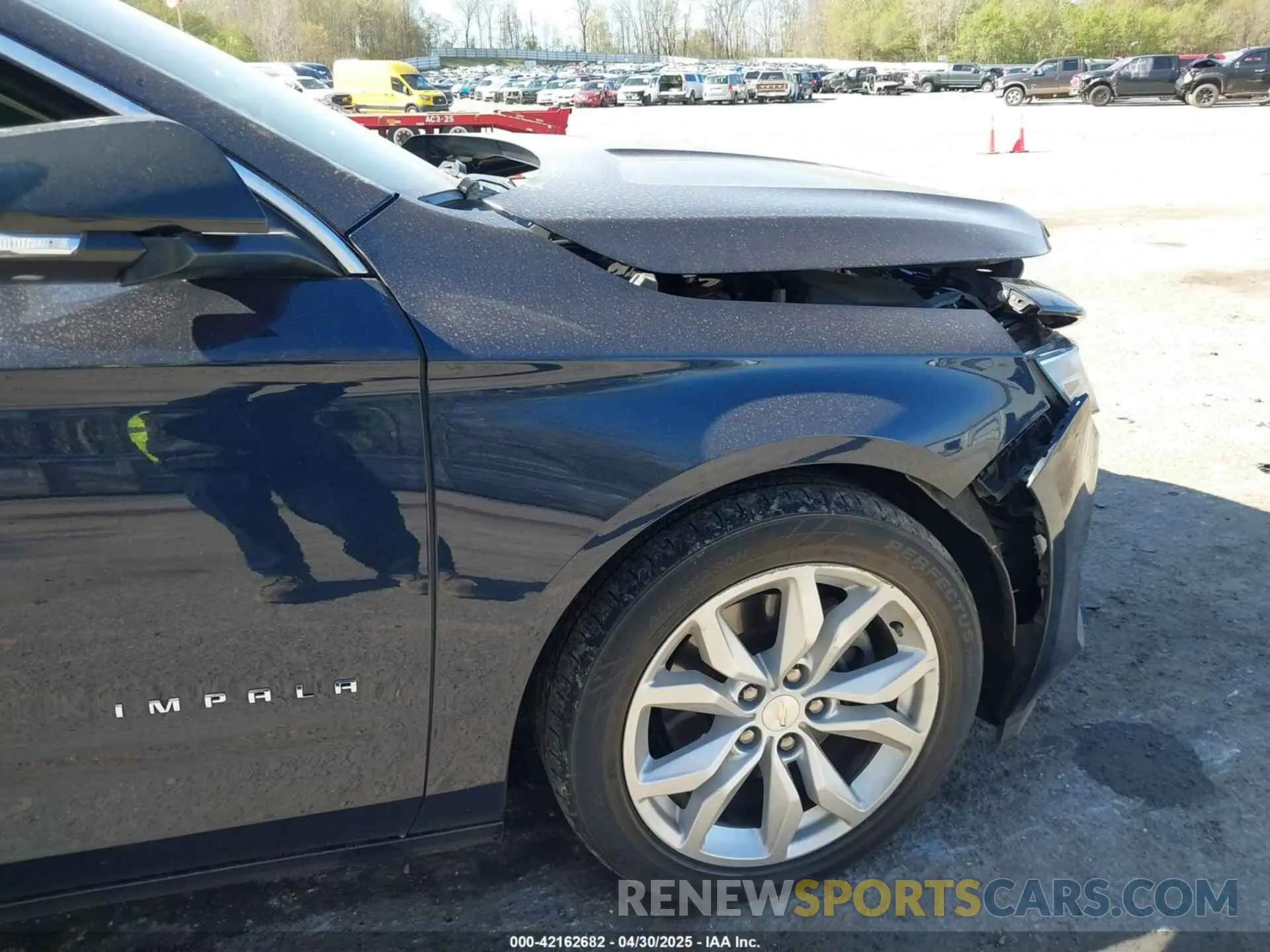 20 fotografías del automóvil dañado 2G11Z5SA1K9136782 CHEVROLET IMPALA 2019