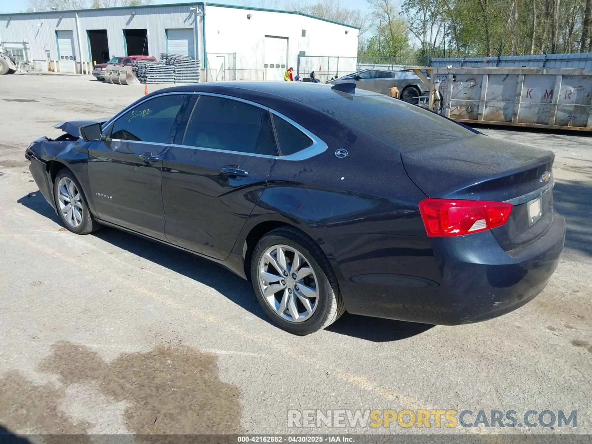 3 fotografías del automóvil dañado 2G11Z5SA1K9136782 CHEVROLET IMPALA 2019