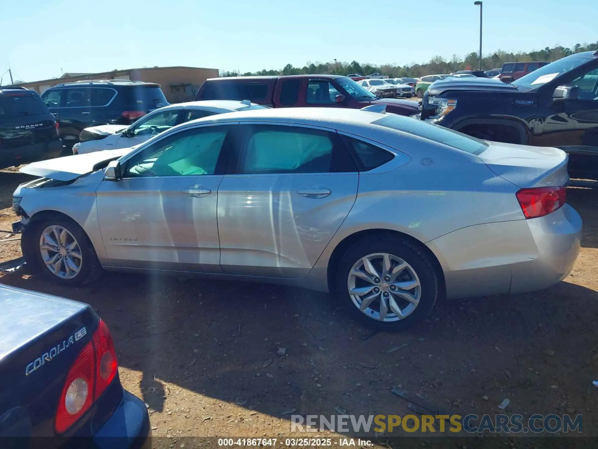 14 fotografías del automóvil dañado 2G11Z5SA1K9142520 CHEVROLET IMPALA 2019
