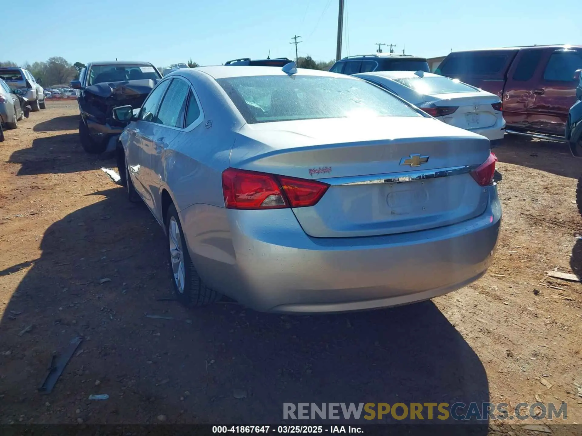 3 fotografías del automóvil dañado 2G11Z5SA1K9142520 CHEVROLET IMPALA 2019