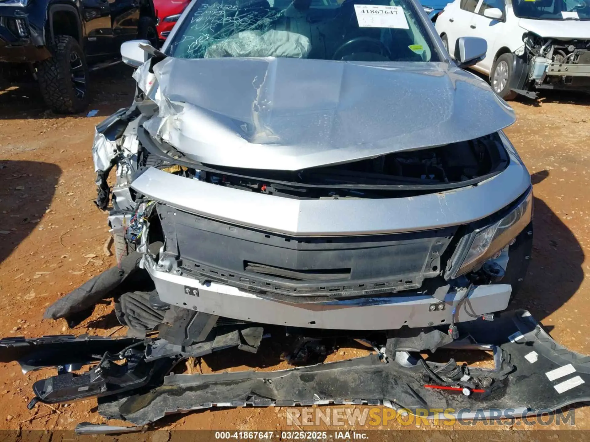 6 fotografías del automóvil dañado 2G11Z5SA1K9142520 CHEVROLET IMPALA 2019