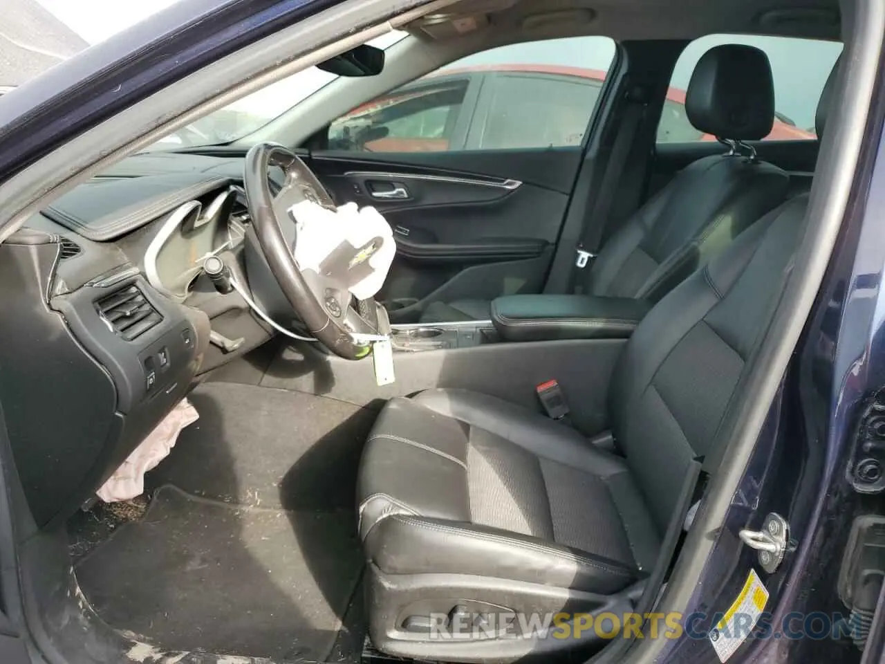 7 fotografías del automóvil dañado 2G11Z5SA1K9149922 CHEVROLET IMPALA 2019