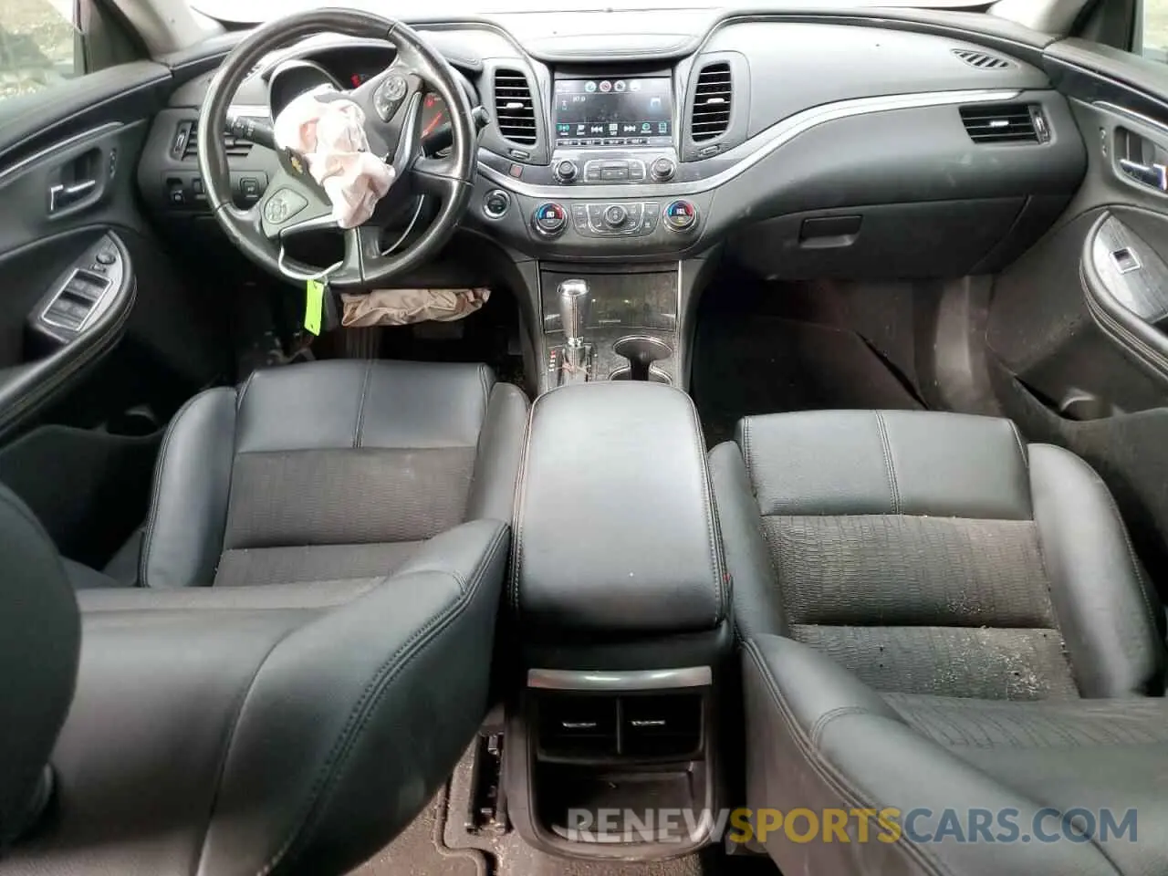 8 fotografías del automóvil dañado 2G11Z5SA1K9149922 CHEVROLET IMPALA 2019