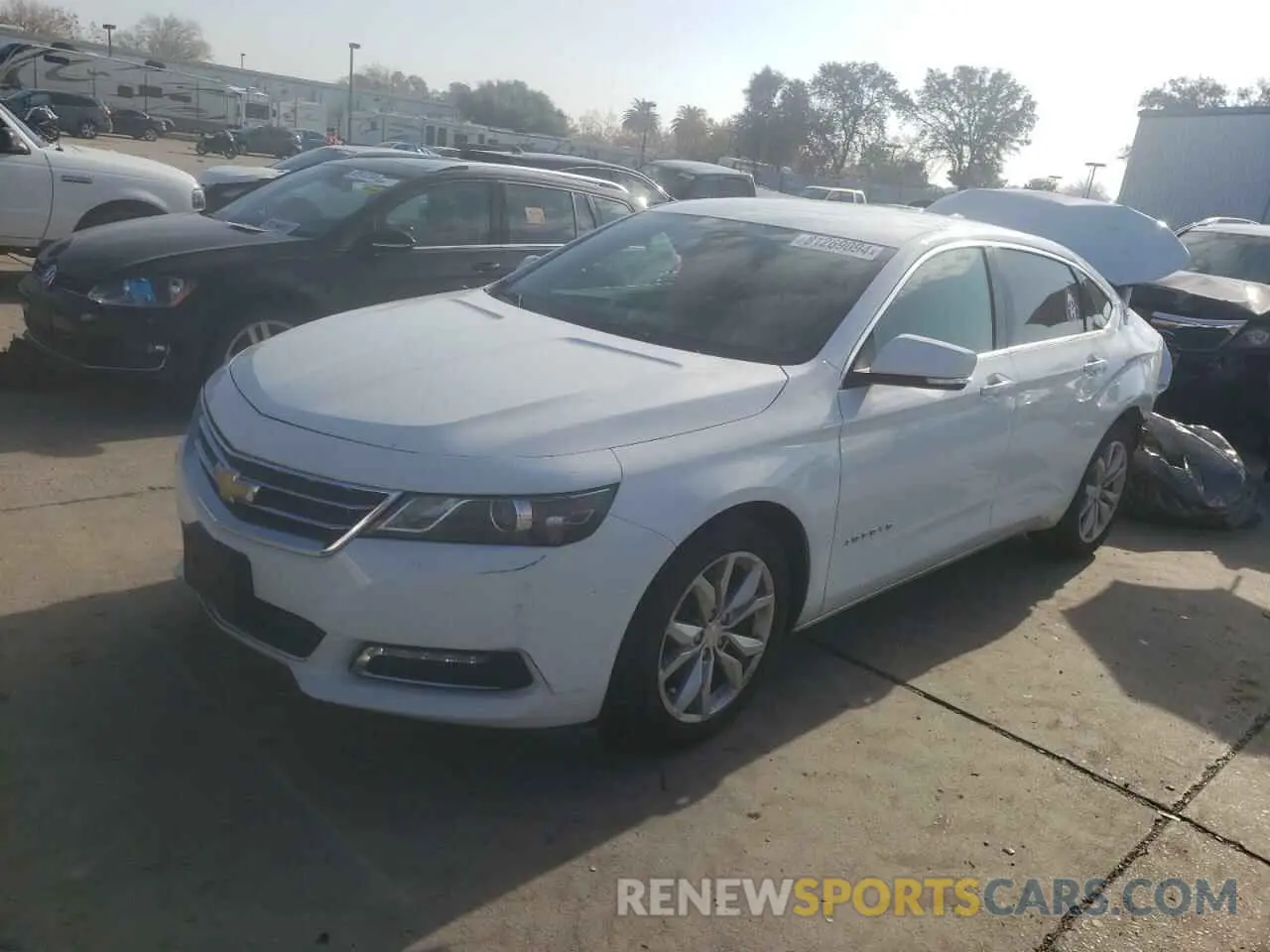 1 fotografías del automóvil dañado 2G11Z5SA1K9151055 CHEVROLET IMPALA 2019