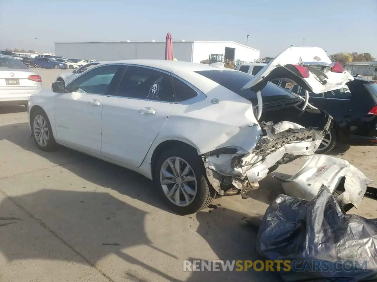 2 fotografías del automóvil dañado 2G11Z5SA1K9151055 CHEVROLET IMPALA 2019