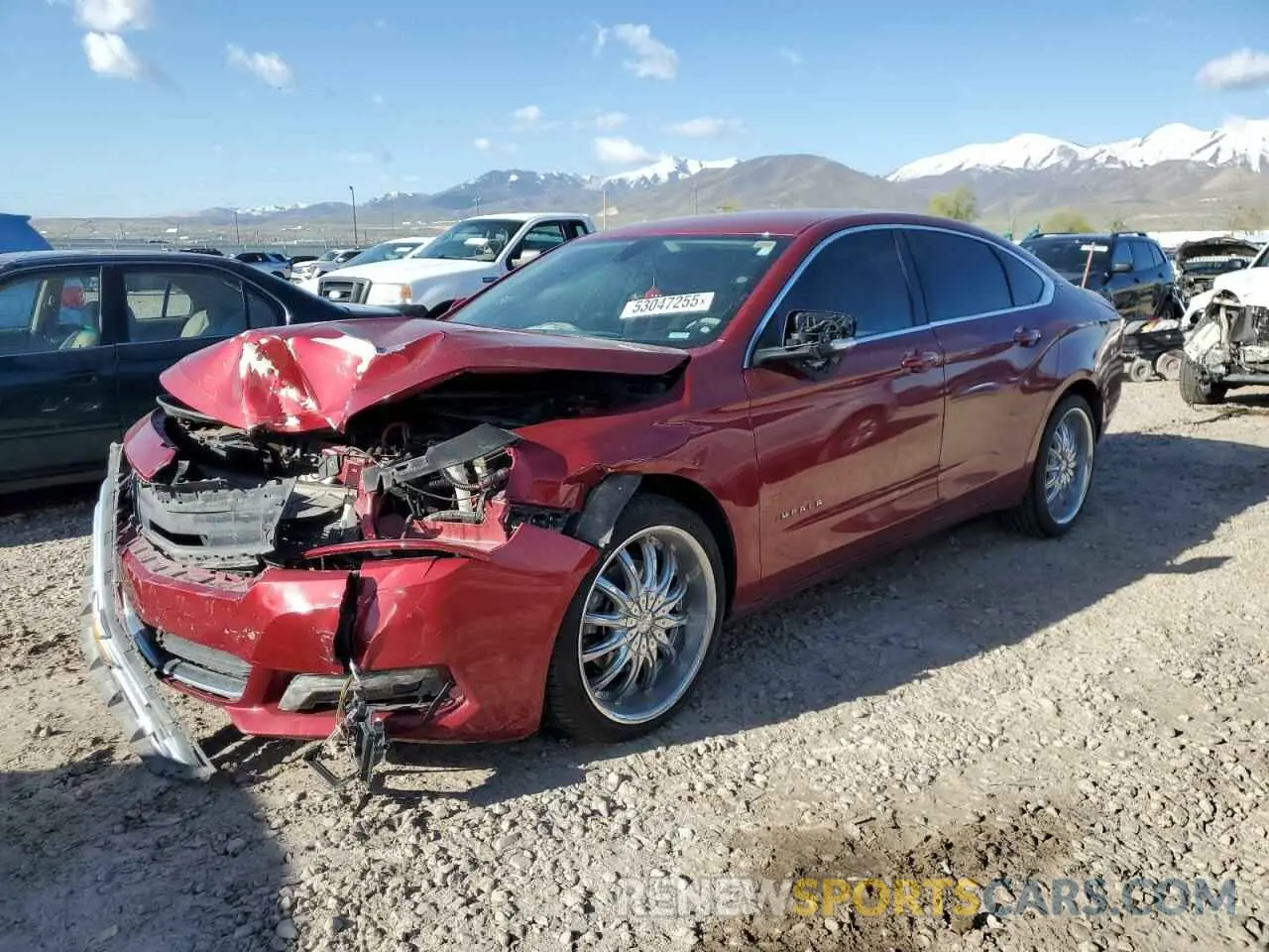 1 fotografías del automóvil dañado 2G11Z5SA3K9137478 CHEVROLET IMPALA 2019