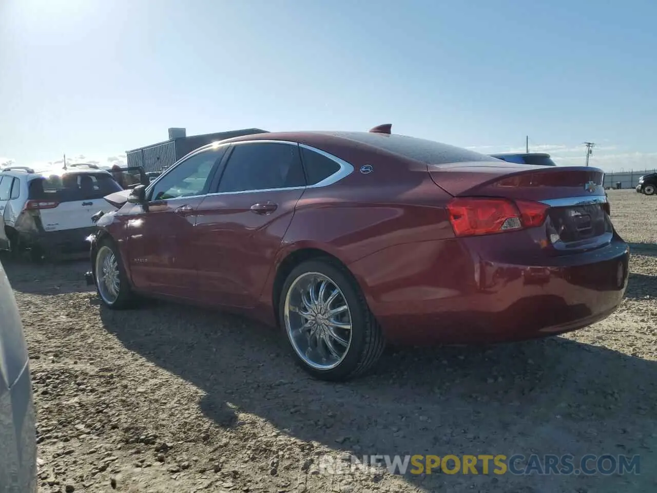 2 fotografías del automóvil dañado 2G11Z5SA3K9137478 CHEVROLET IMPALA 2019