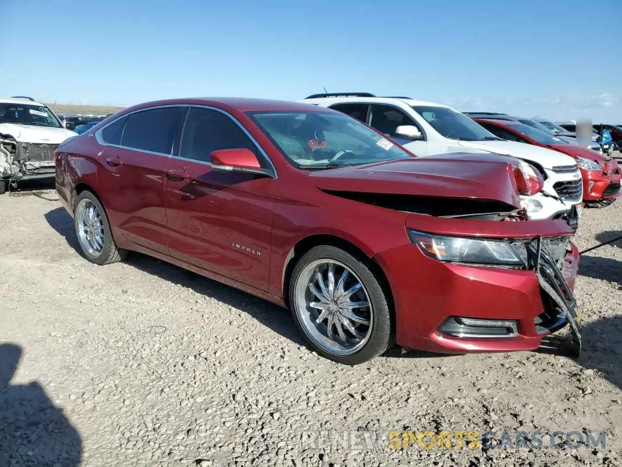 4 fotografías del automóvil dañado 2G11Z5SA3K9137478 CHEVROLET IMPALA 2019