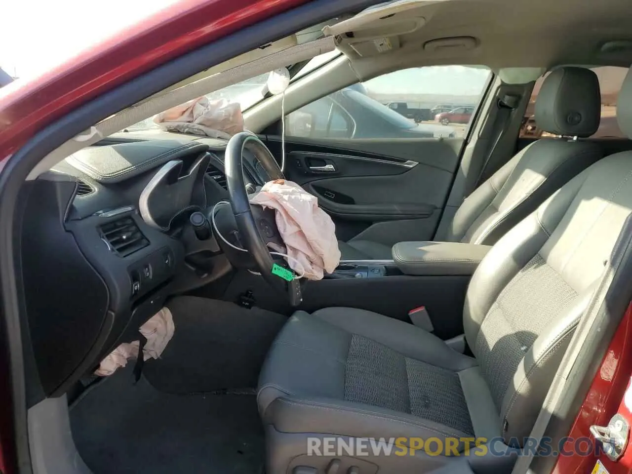 7 fotografías del automóvil dañado 2G11Z5SA3K9137478 CHEVROLET IMPALA 2019
