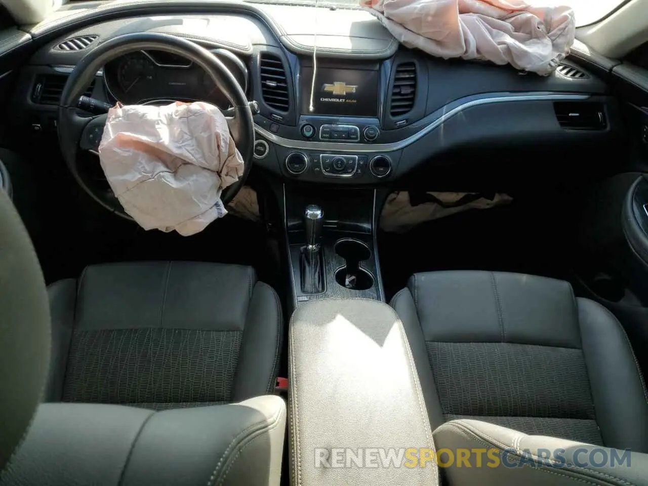 8 fotografías del automóvil dañado 2G11Z5SA3K9137478 CHEVROLET IMPALA 2019