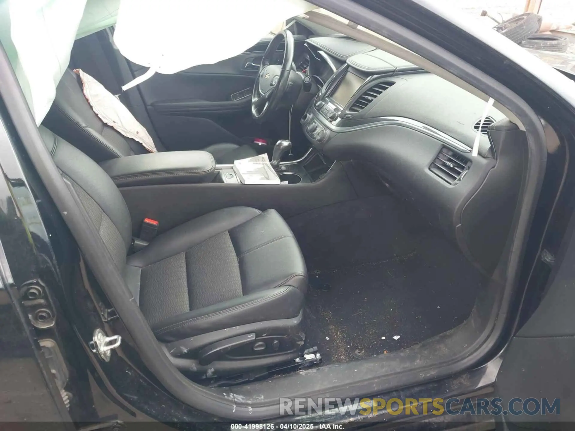 5 fotografías del automóvil dañado 2G11Z5SA3K9151154 CHEVROLET IMPALA 2019