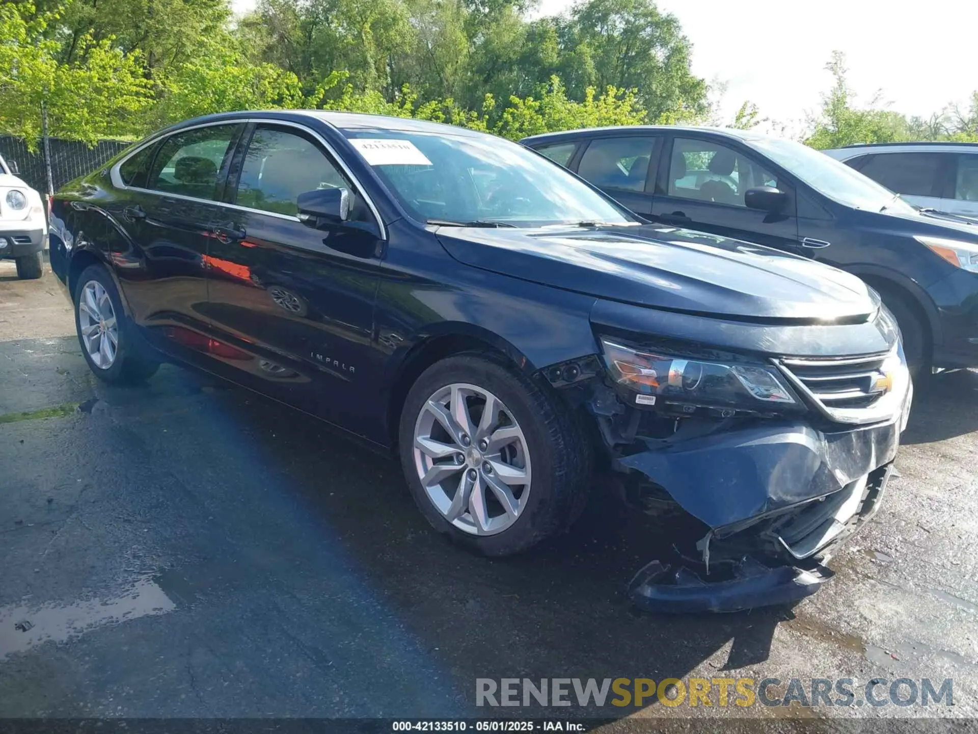 1 fotografías del automóvil dañado 2G11Z5SA6K9115152 CHEVROLET IMPALA 2019