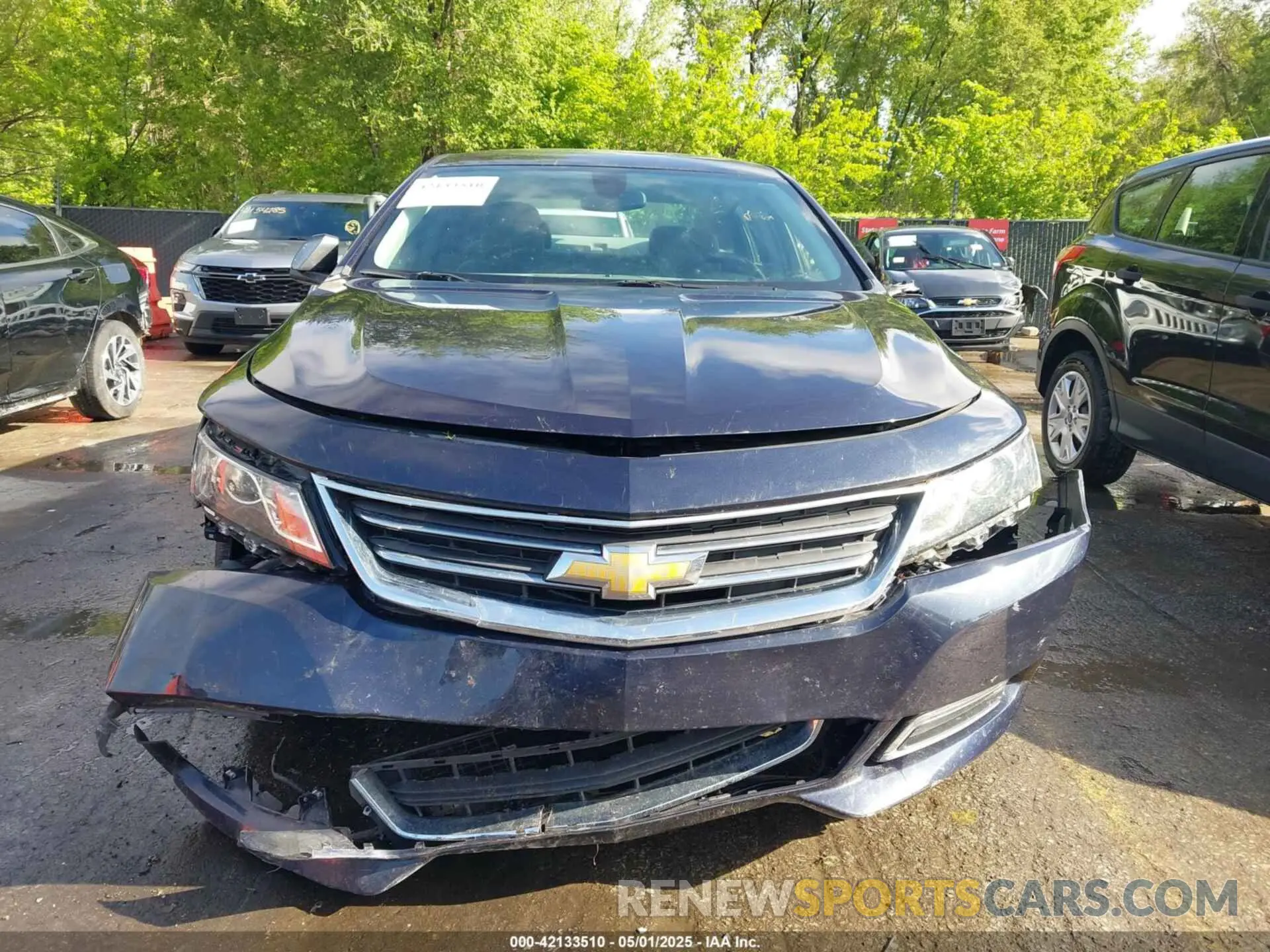 11 fotografías del automóvil dañado 2G11Z5SA6K9115152 CHEVROLET IMPALA 2019