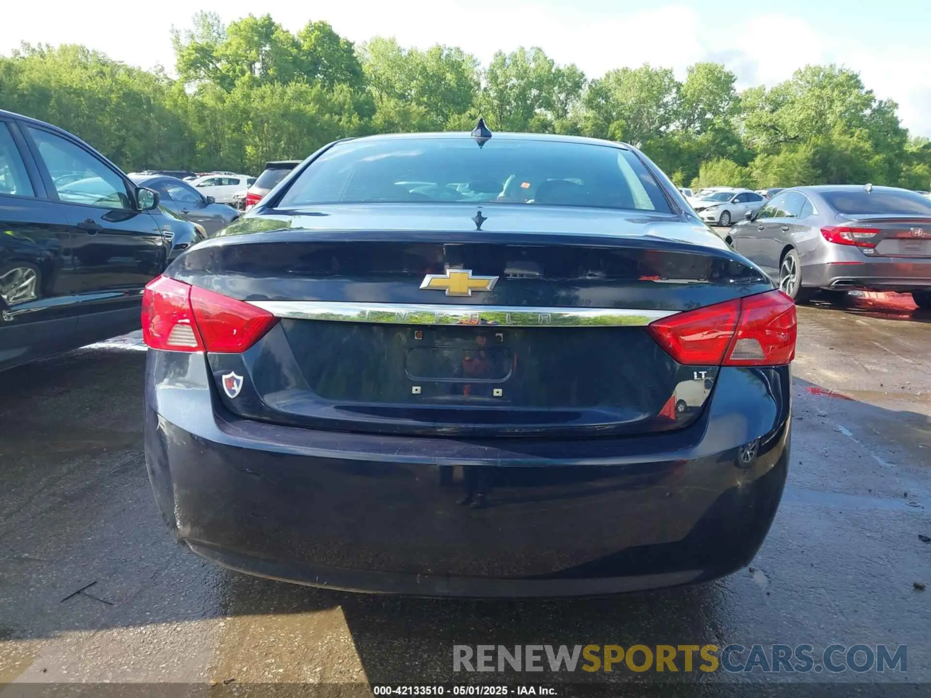 15 fotografías del automóvil dañado 2G11Z5SA6K9115152 CHEVROLET IMPALA 2019