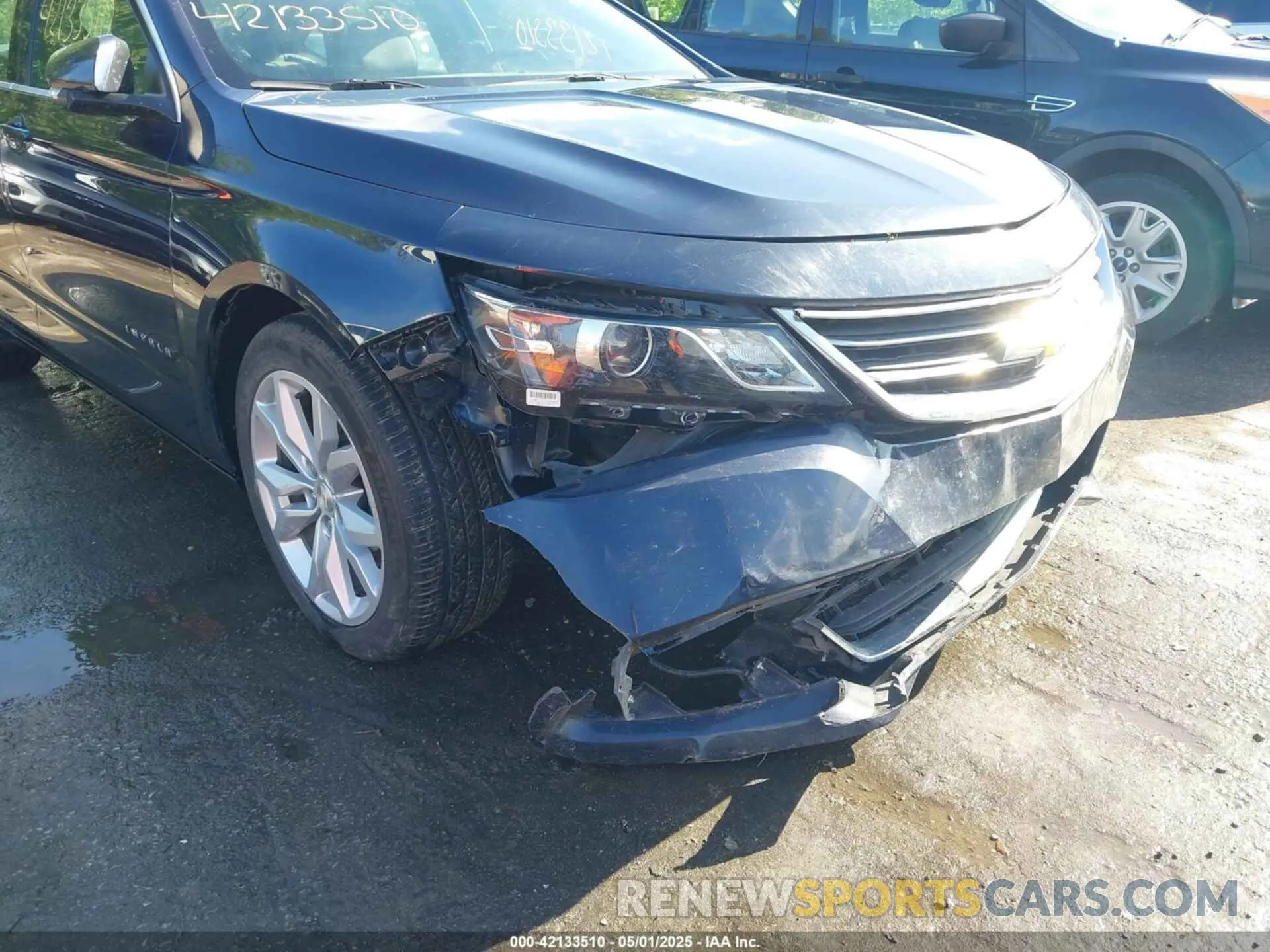 16 fotografías del automóvil dañado 2G11Z5SA6K9115152 CHEVROLET IMPALA 2019
