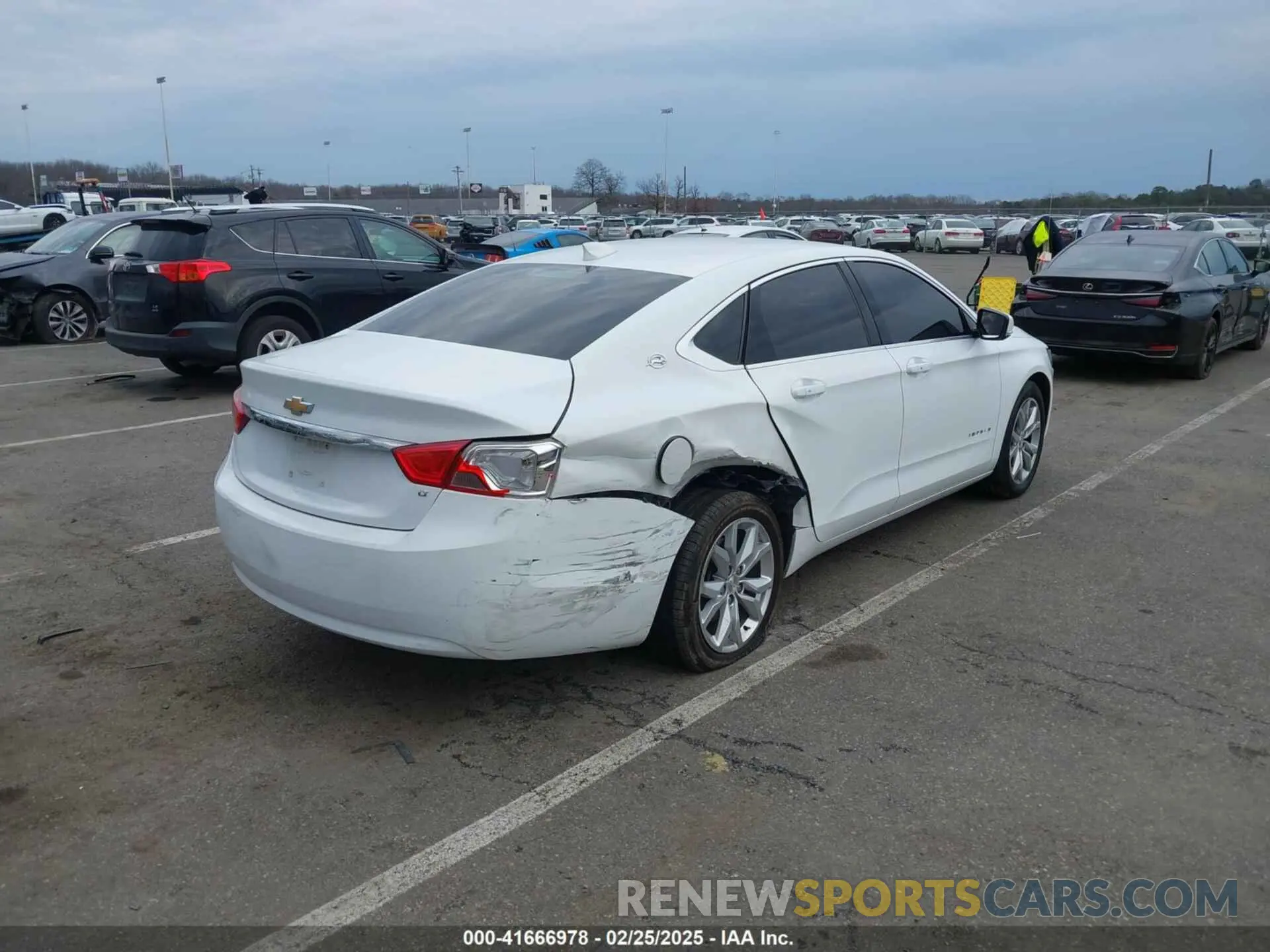 6 fotografías del automóvil dañado 2G11Z5SA6K9148202 CHEVROLET IMPALA 2019