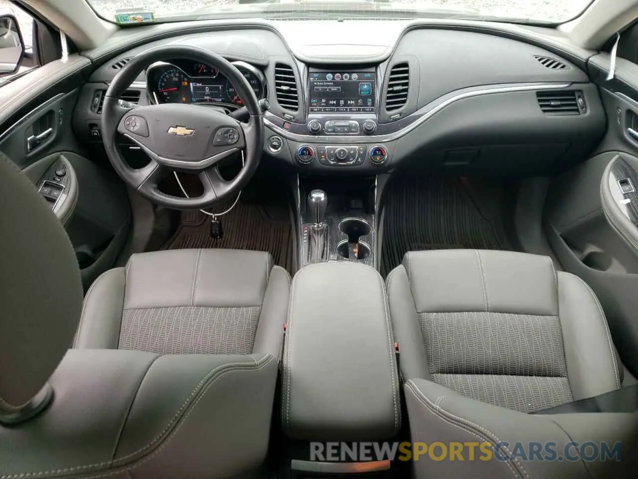 8 fotografías del automóvil dañado 2G11Z5SA7K9128685 CHEVROLET IMPALA 2019