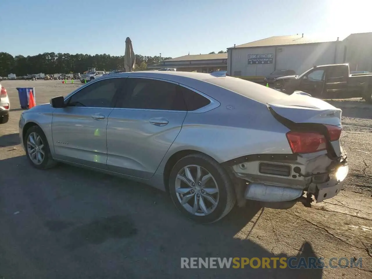 2 fotografías del automóvil dañado 2G11Z5SA7K9143381 CHEVROLET IMPALA 2019