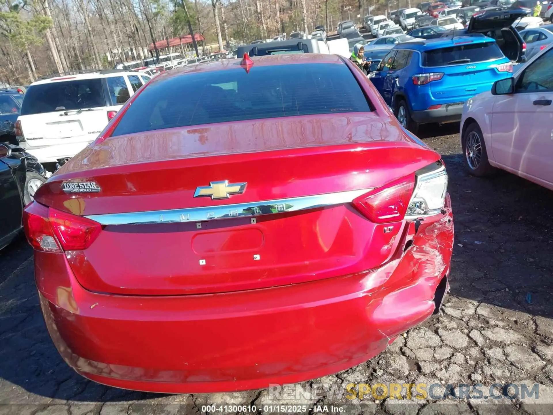 16 fotografías del automóvil dañado 2G11Z5SA9K9119180 CHEVROLET IMPALA 2019