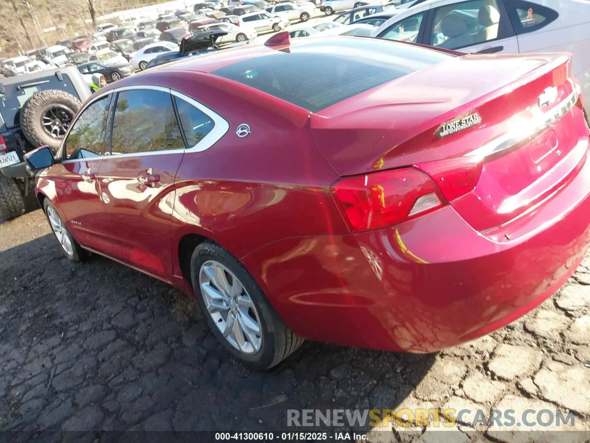 3 fotografías del automóvil dañado 2G11Z5SA9K9119180 CHEVROLET IMPALA 2019