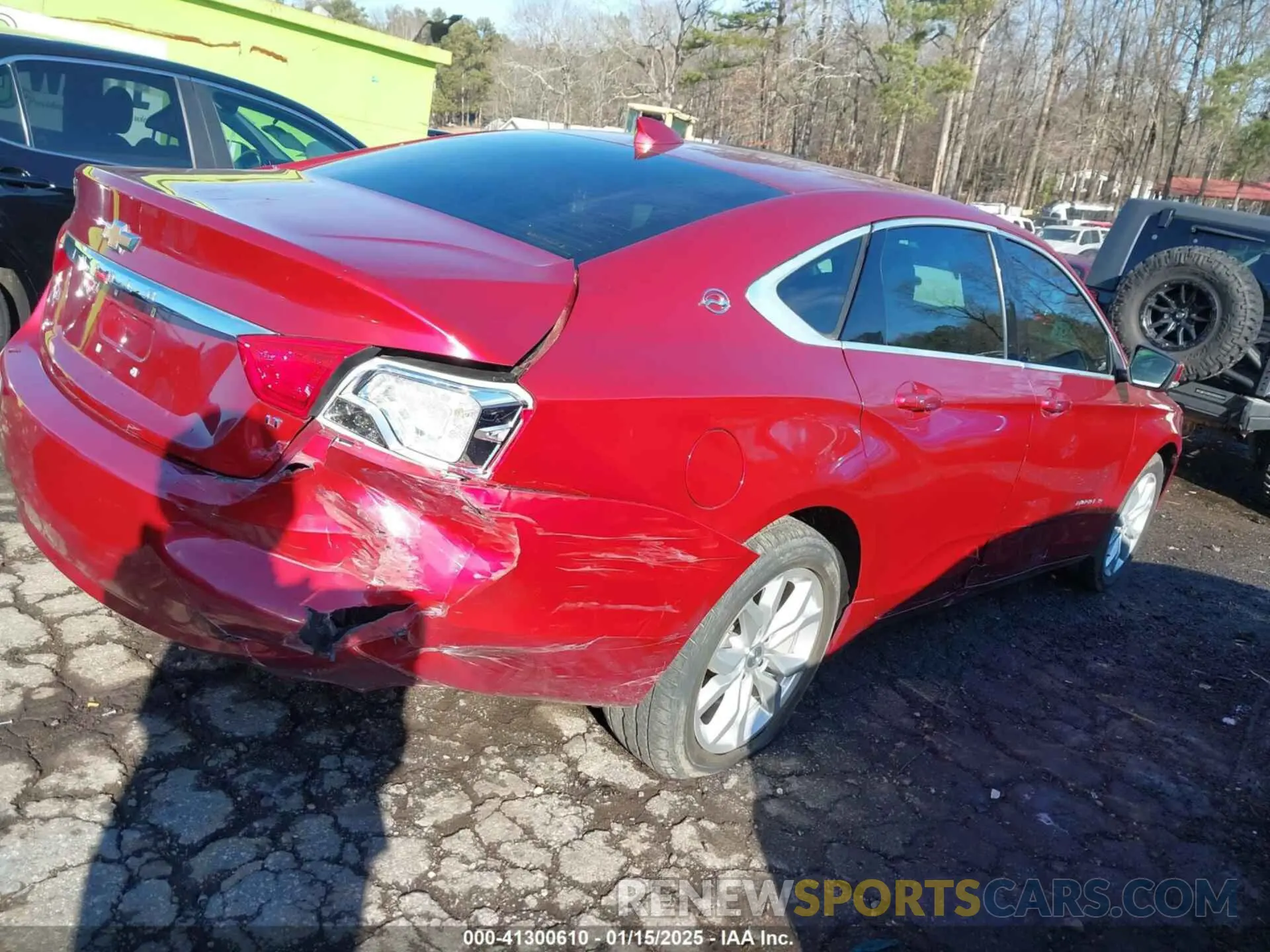 4 fotografías del automóvil dañado 2G11Z5SA9K9119180 CHEVROLET IMPALA 2019