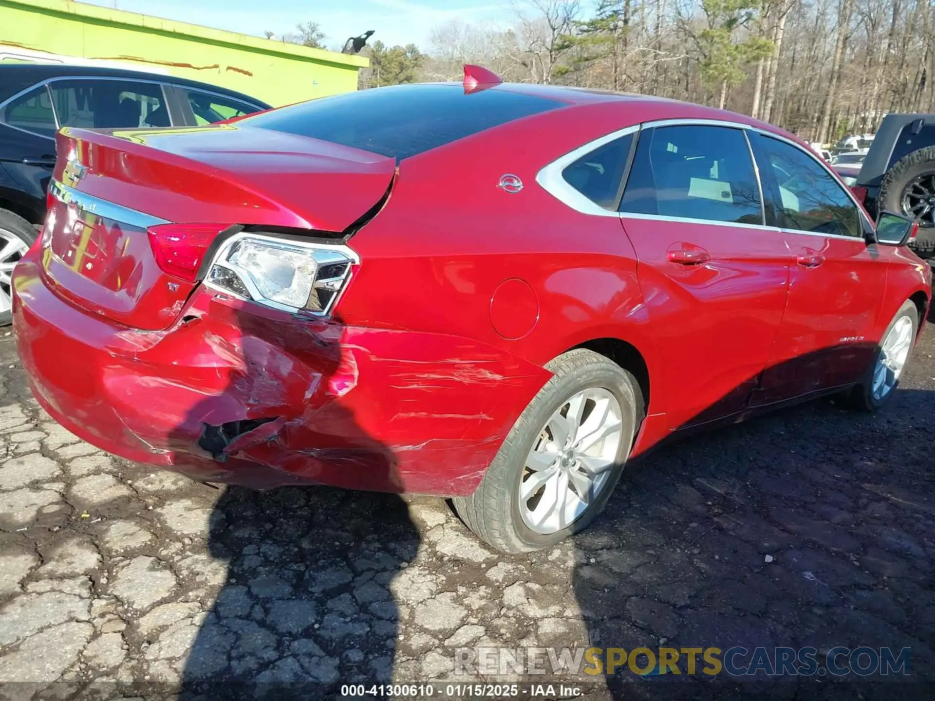 6 fotografías del automóvil dañado 2G11Z5SA9K9119180 CHEVROLET IMPALA 2019