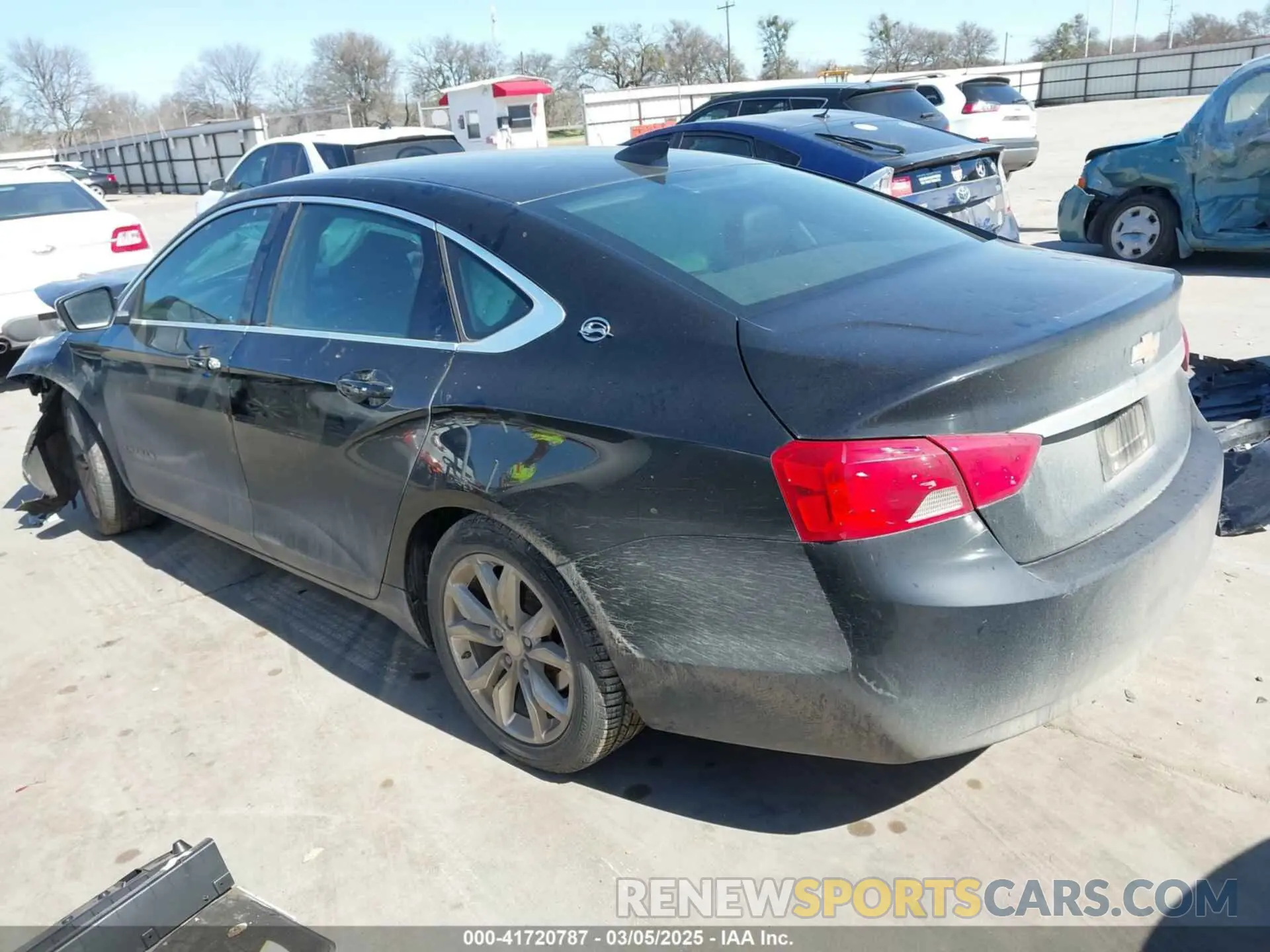 3 fotografías del automóvil dañado 2G11Z5SA9K9124069 CHEVROLET IMPALA 2019