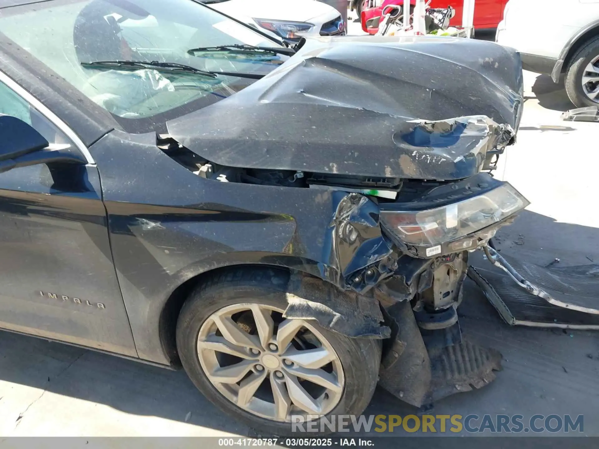 6 fotografías del automóvil dañado 2G11Z5SA9K9124069 CHEVROLET IMPALA 2019