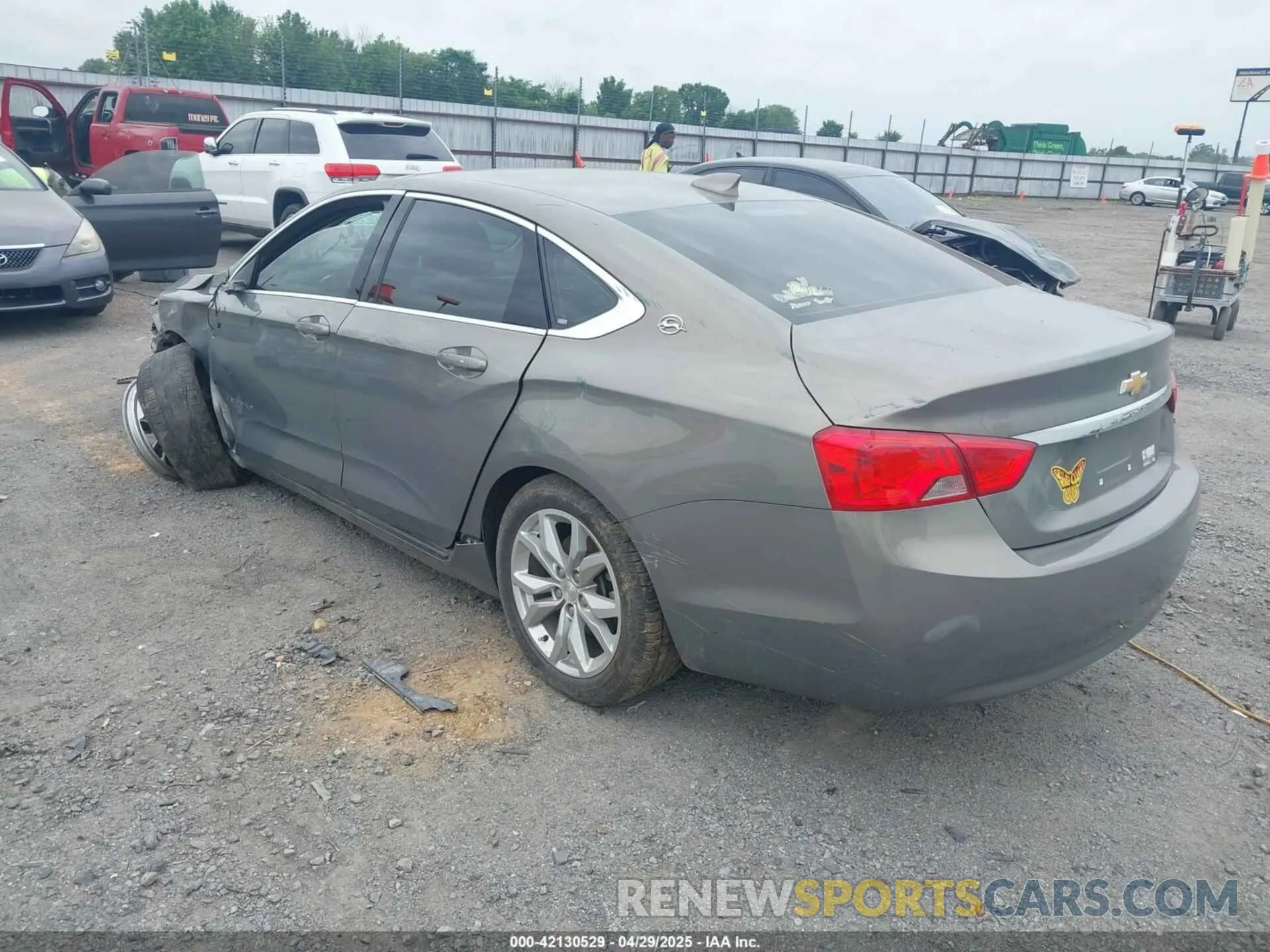 3 fotografías del automóvil dañado 2G11Z5SA9K9144063 CHEVROLET IMPALA 2019