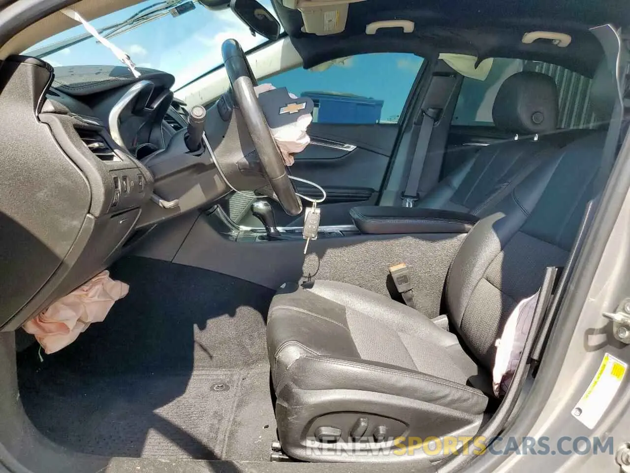 7 fotografías del automóvil dañado 2G11Z5SAXK9149451 CHEVROLET IMPALA 2019