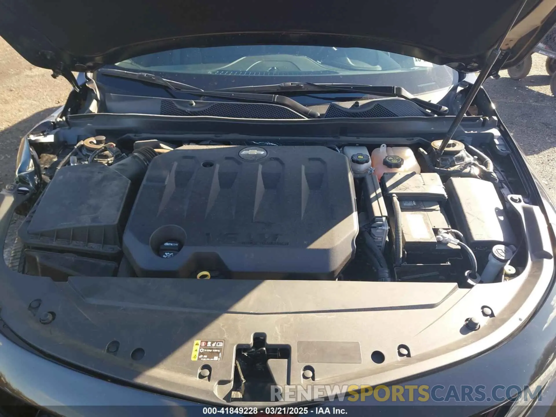 10 fotografías del automóvil dañado 1G1105S3XLU115767 CHEVROLET IMPALA 2020