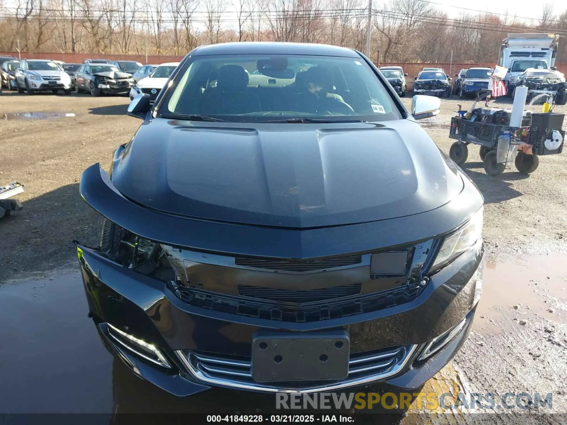 12 fotografías del automóvil dañado 1G1105S3XLU115767 CHEVROLET IMPALA 2020